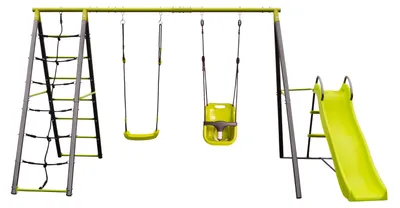 Produktbild von Gartenschaukel G21 Tacoma 2 mit Rutsche