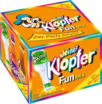 Produktbild von Kleiner Klopfer Fun Mix 16,4% Vol. 25x0,02l
