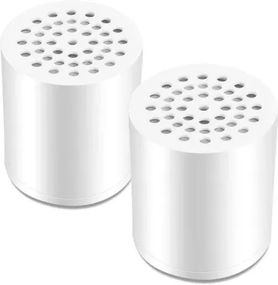 Image de Lot de 2 filtres pour eau dure, adoucissement de l'eau contre le calcaire et le chlore