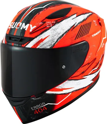 Zdjęcie produktu dla Suomy Track-1 404 2023 Helm, orange/schwarz, L (59/60)