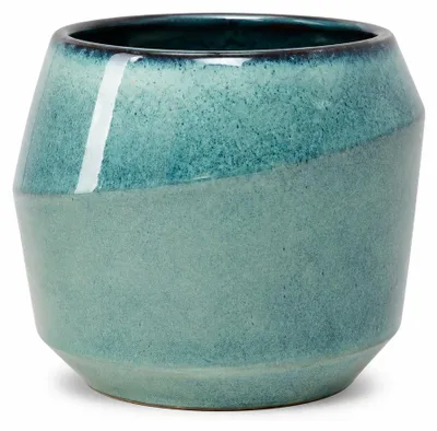 Produktbild von Blumenkübel groß Provencelia MONACO, Keramik, Hellblau, Ø51 x H44 cm