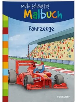 Produktbild von Mein schönstes Malbuch. Fahrzeuge