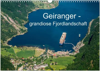 Produktbild von Geiranger - grandiose Fjordlandschaft (Wandkalender 2026 DIN A3 quer), CALVENDO Monatskalender