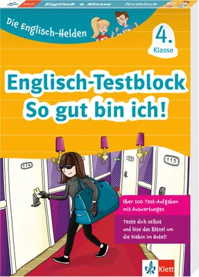 Produktbild von Die Englisch-Helden Englisch-Testblock So gut bin ich! 4. Klasse