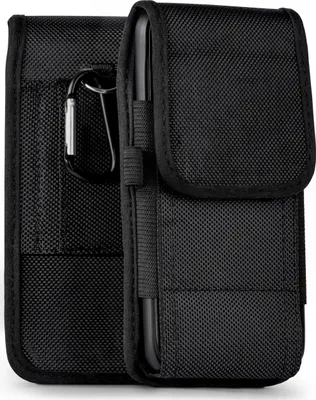 Produktbild von moex® Agility Case kompatibel mit OnePlus 6 - Handy Gürteltasche, Schwarz