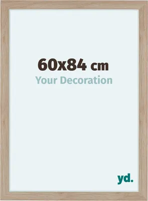 Produktbild von Bilderrahmen, 60x84 cm, Eiche Hell, MDF, Como