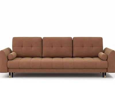 Produktbild von Sofa mit Schlaffunktion und Bettkaste Couch Braun Candy Storm 54