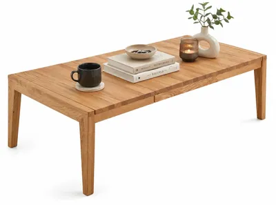 Produktbild von Sofatisch Asteiche grosser Couchtisch 112(152)x73cm #4417
