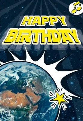 Produktbild von Soundkarten JukeboxCards Star Wars im Format 11,5 x 17 cm - Happy Birthday