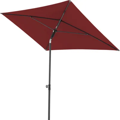 Produktbild von Doppler ACTIVE Green Edition 200 x 120 cm Sonnenschirm in 4 Farbvarianten Mittelmastschirm Balkonsch 833 Bordeaux