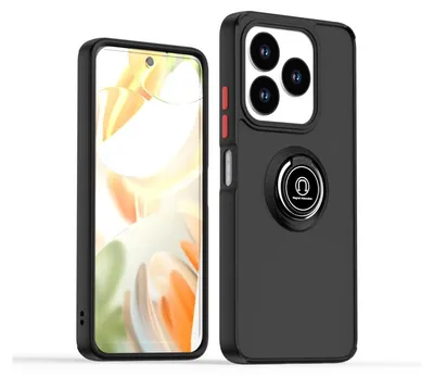 Obrázok produktu pre Pre ZTE Blade V60 Smart / Blade A75 4G Shadow Design TPU + PC Ochranný kryt Puzdro Ochranný kryt Black / Red