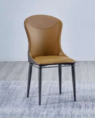 Immagine prodotto di Sala da pranzo marrone monoposto Sedie imbottite Sedie moderne in legno