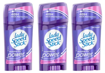 Obrázok produktu pre Lady Speed Stick Wild Freesia Invisible Dry Tuhý Antiperspirant – Sada 3 kusov - 3x39,6g