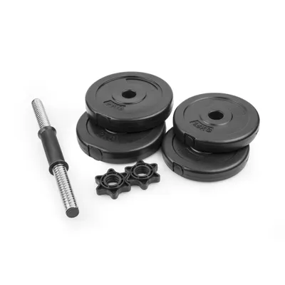 Produktbild von Spokey 921736, Verstellbare Kurzhantel, Schwarz, Stahl, 7,5 kg, 2 kg, 1,5 kg