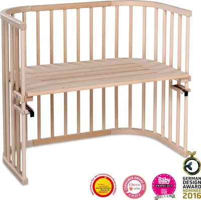 Produktbild von babybay Maxi Beistellbett, natur unbehandelt