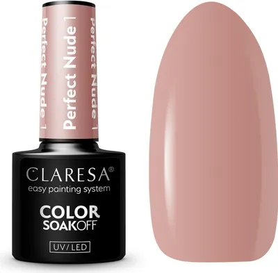 Produktbild von CLARESA Hybrid-Nagellack PERFECT NUDE 1 -5g