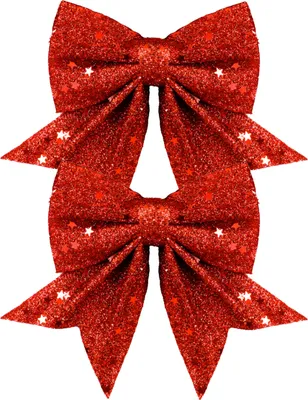Produktbild von Satz mit 2 Bändern: Rote Bänder 12 x 13 cm