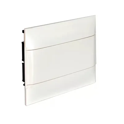 Produktbild von Legrand Praktibox S Unterputzverteiler, mit Kunstofftr, weiss, 1x 12 Module 135141