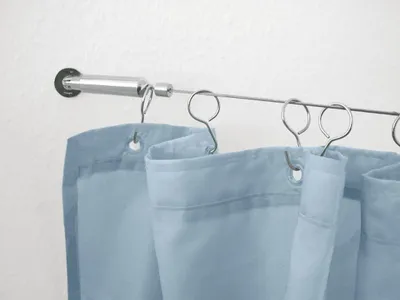Produktbild von Kleine Wolke Seilsystem mit Gelenk Vorhangseil Chrom 500 cm 4004478113947