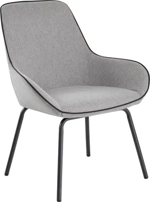 Produktbild von Bürostuhl Dglionn, Bürostühle für Wartezimmer, Ergonomischer Wartezimmerstuhl, 66x59h90 cm, Grau