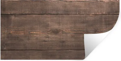 Produktbild von MuchoWow® Wandtattoo Wandsticker Wandaufkleber Nahaufnahme eines dunklen hölzernen Hintergrunds 40x20 cm Selbstklebend und Repositionierbar - Aufkleber