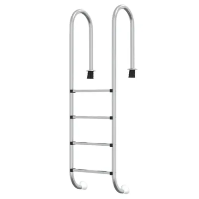 Produktbild von vidaXL Pool-Leiter 54x38x184,5 cm Edelstahl 304