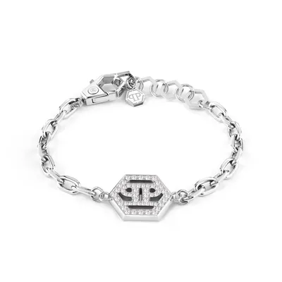 Produktbild von Philipp Plein - PJ2AA03BU - Armband - Damen - HEXAGON - 16 cm + 4 cm