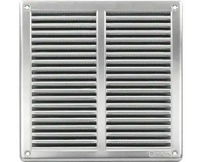Immagine prodotto di Griglia di ventilazione con rete VM, 250 x 250 mm, acciaio inox 0708