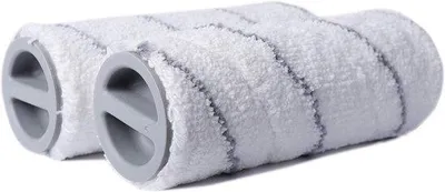 Produktbild von Famanu Mikrofaser-Wischrollen Set - 2 Stück für Bodenreiniger FC3 FC5 FC7