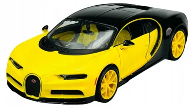 Produktbild von Maisto Bugatti Chiron Modellauto Gelb 1:24