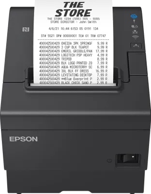 Image de Epson TM-T88VII, USB, USB Host, RS232, Ethernet, ePOS, black