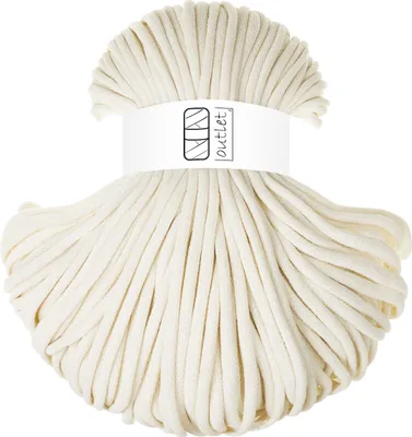Produktbild von NaturWeiß Flechtkordel 8mm Licht 100m OUTLET