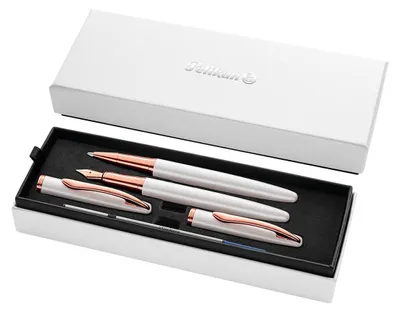 Image de Pelikan 400197471 Set d'écriture Pelikan Jazz® Noble Elegance blanc