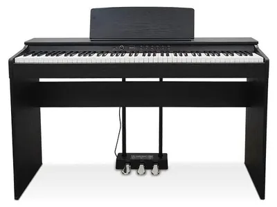 Productafbeelding van Digitaal piano, piano voor thuisgebruik, digitaal keyboard, 137 cm, zwart