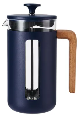 Immagine prodotto di Caffettiera, capacità 8 tazze/1 litro, realizzata in vetro borosilicato resistente al calore e acciaio inossidabile