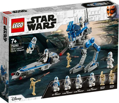 Zdjęcie produktu dla LEGO Star Wars 501st Legion Clone Troopers, Zestaw do budowania, 7 lat(a), 285 szt., 310 g