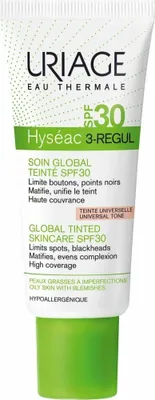 Produktbild von Uriage Hyséac 3-Regul, Tube, Creme, Problemhaut, Mattierend, Schutz, Alle Hauttöne, Beige