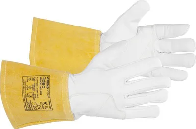 Obrázek produktu pro Rukavice Strend Pro Industrial Adeo, celokožené, zváračské, veľkosť 9/L 4 kusy