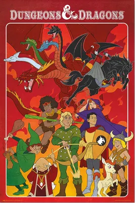 Produktbild von Dungeons & Dragons - Poster - The animated Series