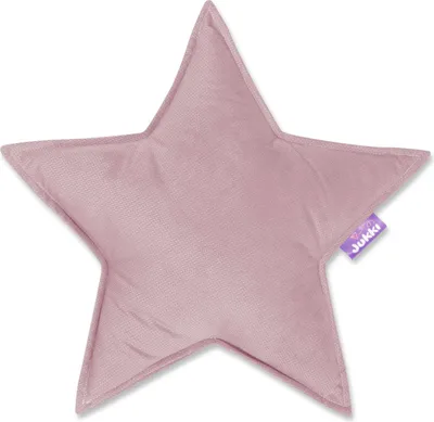 Produktbild von Old Rosa Velvet Sternkissen