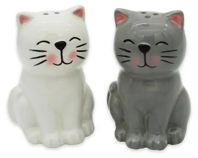 Produktbild von OTOTO Salz- und Pfefferstreuer "Katzen" 115752 4260767643278