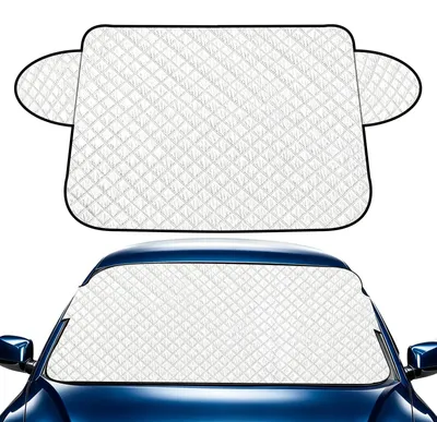 Produktbild von Sonnenschutz für Auto-Frontscheibe, Hitzeschutz, 145 x 100 cm, UV-Schutz für SUV und Pkw