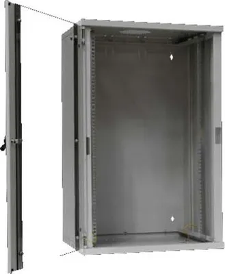 Produktbild von RITTAL Netzwerkwandgehäuse 18HE 900x600x500 LANCas