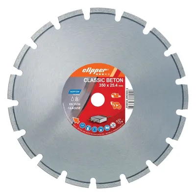 Obrázek produktu pro Diamantový řezný kotouč Norton Clipper Classic na beton - 400x25,4 mm