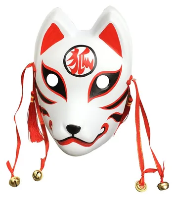 Immagine prodotto di Maschera da cosplay Solidchoice, ideale per feste e Halloween, stile Kitsune