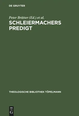 Produktbild von Schleiermachers Predigt