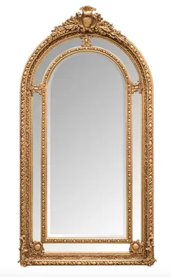 Image de Somptueux miroir mural baroque Casa Padrino 110 x H. 215 cm - Miroir baroque