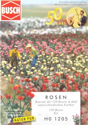 Produktbild von Busch 1205 Rosen 120 Stk. Spur H0 in