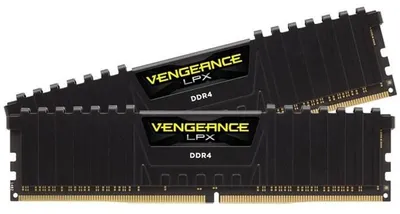 Immagine prodotto di Memoria RAM - CORSAIR - CMK16GX4M1E3200C16 - VENGEANCE LPX, colore nero - DDR4 - 1x16GB (DIMM) - 3200MHz - CL 16 - 1.35V