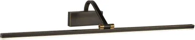 Produktbild von Bilbao Moderne Wandleuchte Stahl Schwarz Polycarbonat Gold Led 17W 3000K